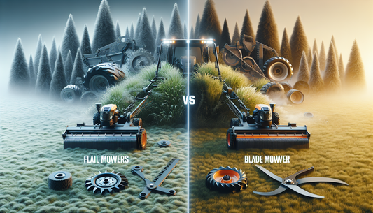 Tondeuses à fléaux vs couteaux : quelle technique pour votre terrain ?