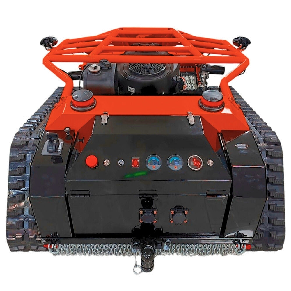RhinoMax - Tondeuse débroussailleuse télécommandée à chenilles 810cc