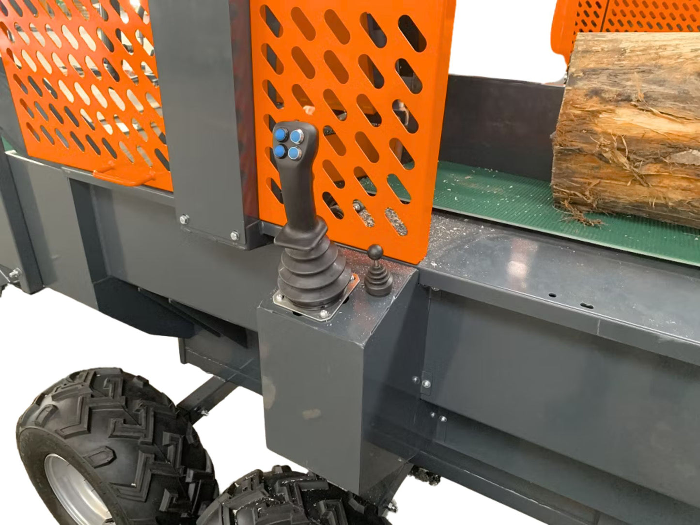 WoodMax PTO 30T - Combiné tronçonneuse/fendeuse sur prise de force tracteur