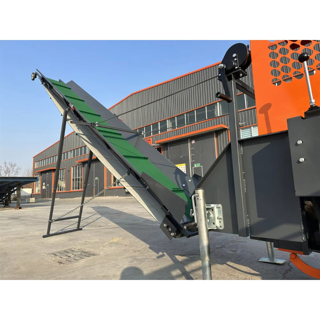 Woodmax E30 - Combiné tronçonneuse/fendeuse 15 kW électrique pour bois de chauffage