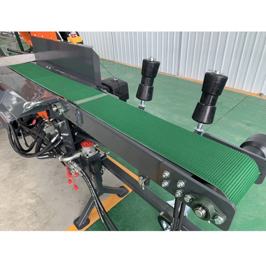 WoodMax 20T - Combiné pour bois de chauffage tronçonneuse/fendeuse