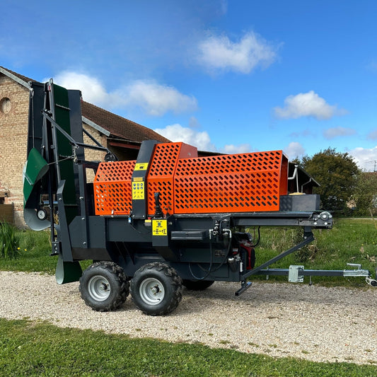 Combiné scie-fendeuse WoodMax 30T pour bois de chauffage