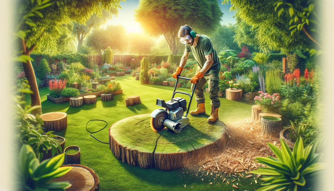 Comment rogner une souche d'arbre : Guide complet & matériel professionnel