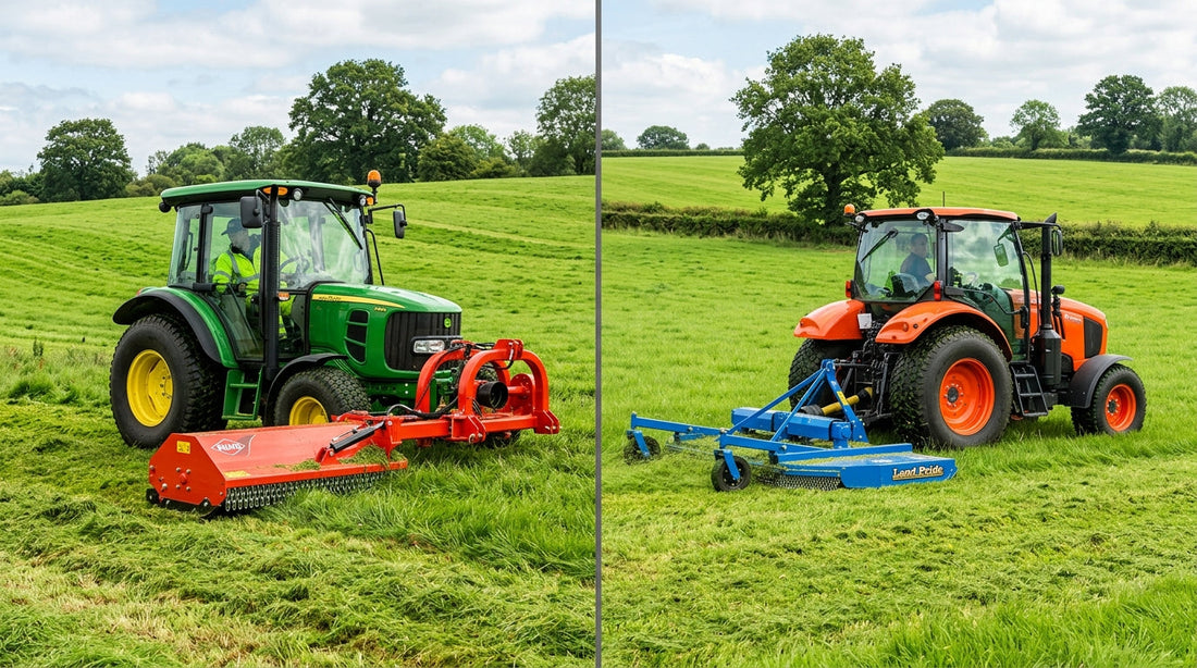 Comparatif tondeuses à fléaux vs couteaux sur terrain extérieur – quelle technique choisir pour votre terrain ?