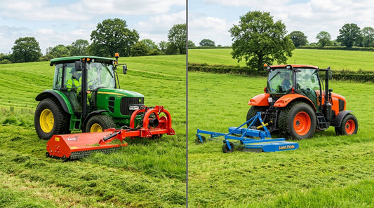 Comparatif tondeuses à fléaux vs couteaux sur terrain extérieur – quelle technique choisir pour votre terrain ?