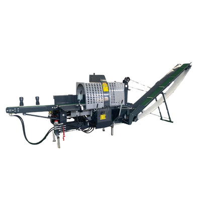 Woodmax E20 - Combiné tronçonneuse/fendeuse 7,5 kW électrique pour bois de chauffage