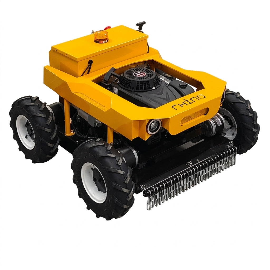 RH4X4S - Tondeuse à Gazon Télécommandée 6.1CV - 4 Roues Motrices