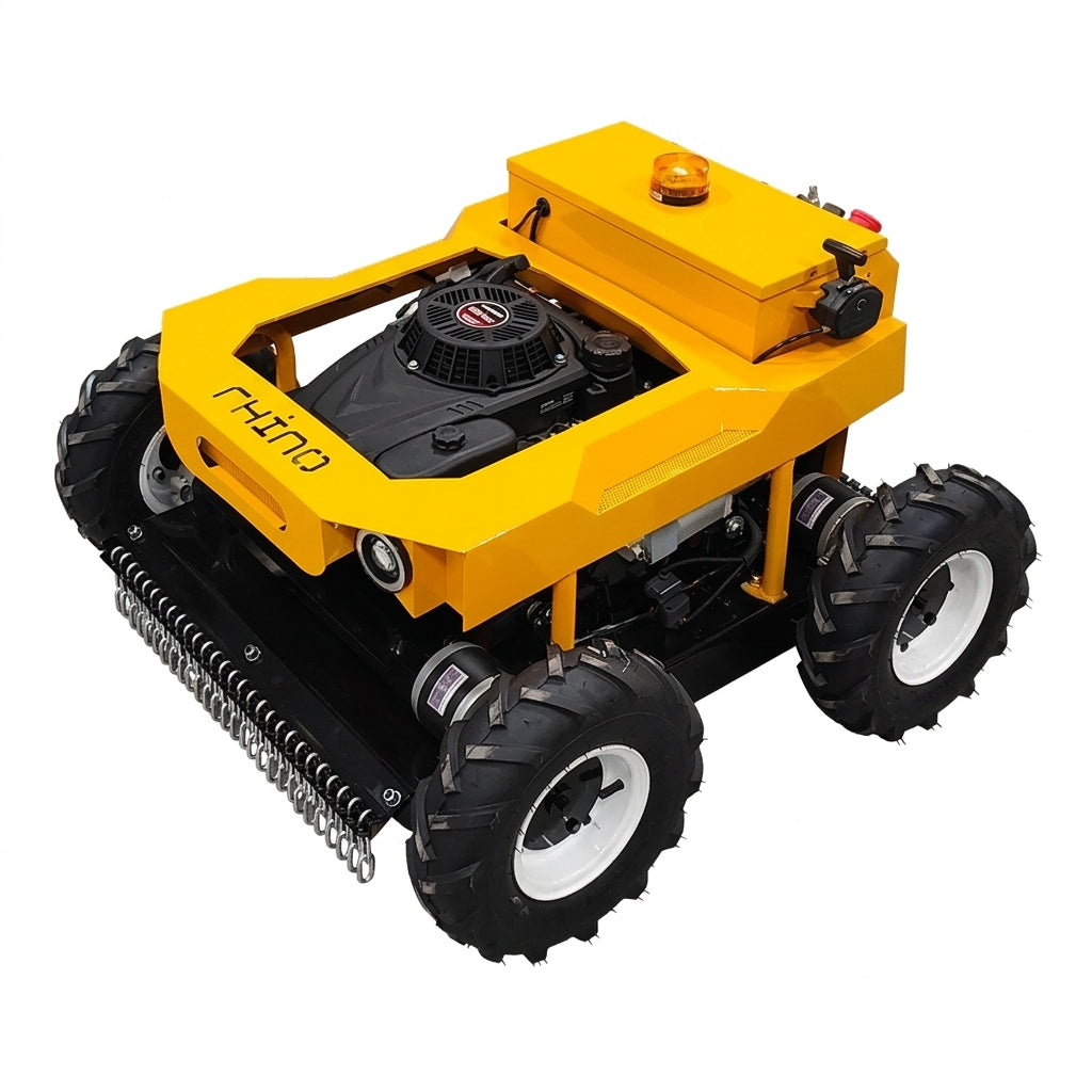 RH4X4S - Tondeuse à Gazon Télécommandée 6.1CV - 4 Roues Motrices