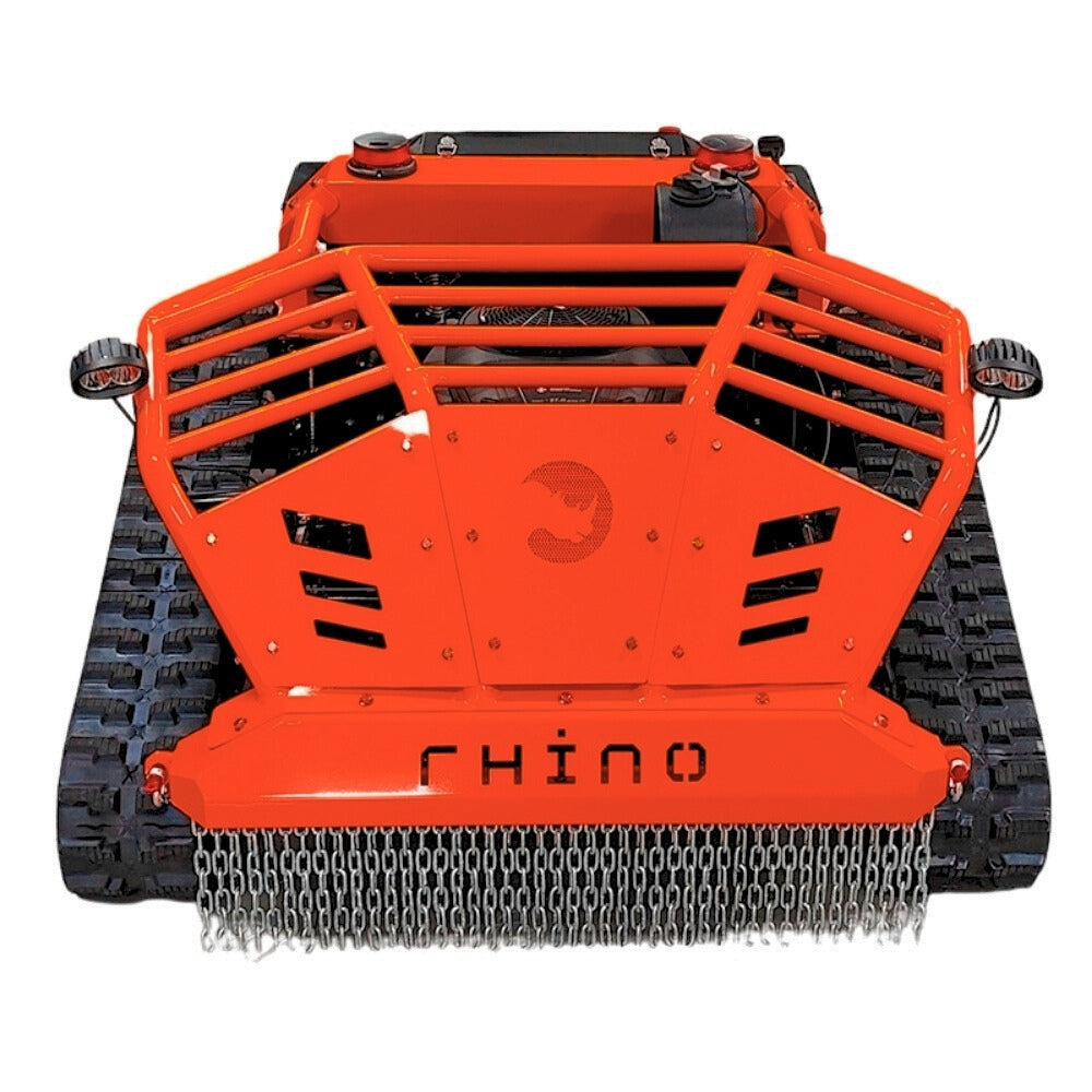 RhinoMax - Tondeuse débroussailleuse télécommandée à chenilles 810cc