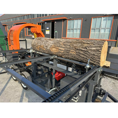 WoodMax PTO 30T - Combiné tronçonneuse/fendeuse sur prise de force tracteur