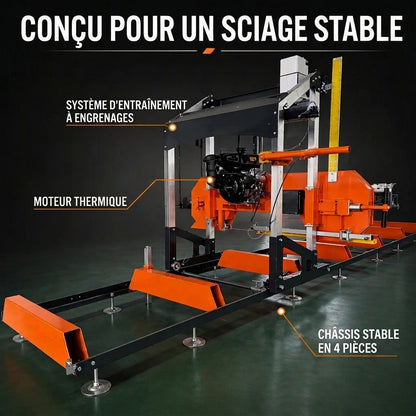 CUTCRAFT RS250 thermique, détail