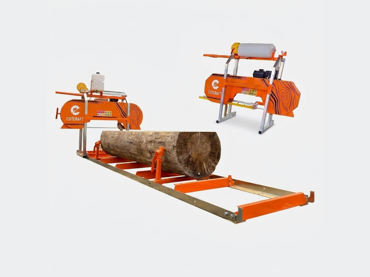 CUTCRAFT RS170 électrique, scierie mobile 7